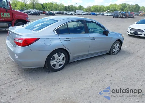 2016 Subaru Legacy 2.5I из США, поврежденный, VIN 4S3BNAA65G3021065